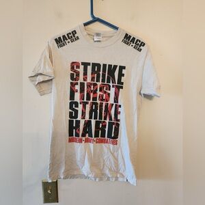 MMA first strike graphic t-shirt size mens small